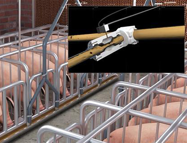 豬液體飼喂氣動(dòng)夾管閥