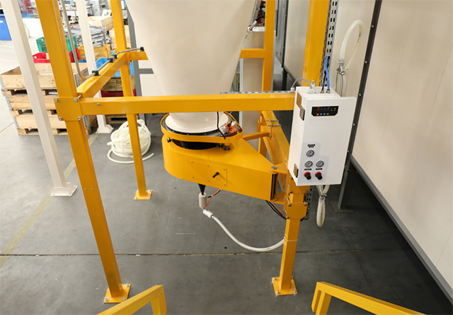 粉末噴涂用氣動管夾閥