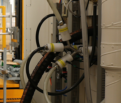 管夾閥應(yīng)用在自動(dòng)粉末噴涂產(chǎn)線